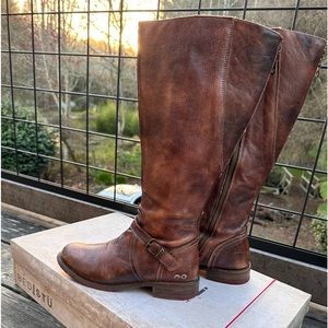 BedStu Wide Calf Women’s Leather
Boots 9